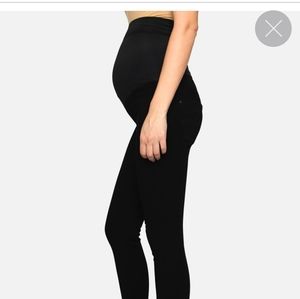 James Jeans Twiggy Maternity black jeans
